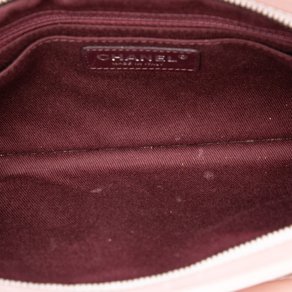 Pre-Loved Chanel Quilted Glazed Calfskin Coco Pleats Clutch - Picture 4 of 6